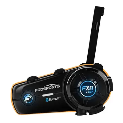 Fodsports FX8 Pro motoros sisakbeszélő / kihangosító, bluetooth, fekete