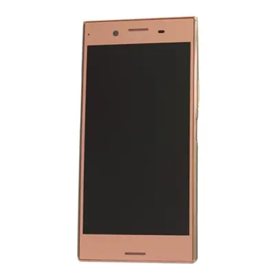 Sony Xperia XZ Premium kompatibilis LCD modul, OEM jellegű, rózsaszín, Grade S+