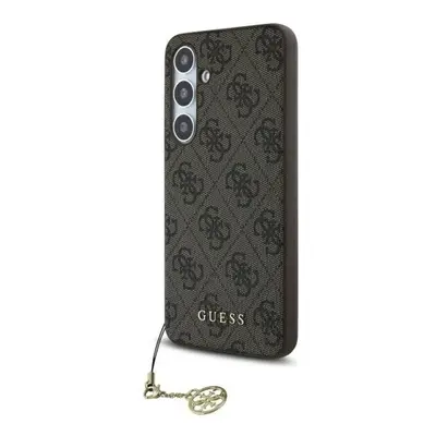 Guess 4G Charms Collection Samsung Galaxy S24 FE hátlap tok, fekete GUHCS24FEGF4GBR