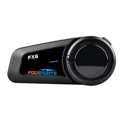 Fodsports FX6 motoros sisakbeszélő / kihangosító, bluetooth, fekete