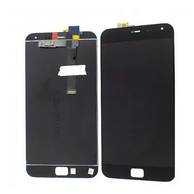 Meizu MX4 kompatibilis LCD modul, OEM jellegű, fekete, Grade S+