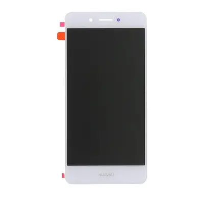 Huawei Nova Smart kompatibilis LCD modul, OEM jellegű, fehér, Grade S+