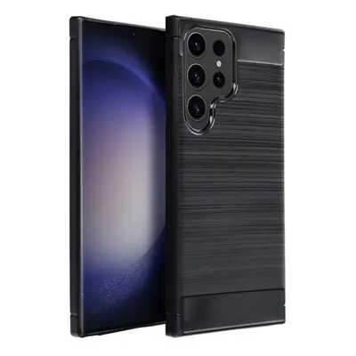 Forcell Carbon hátlap tok, Samsung Galaxy A05s, fekete