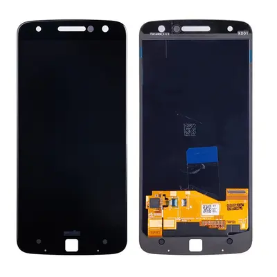 Motorola Moto Z XT1650 kompatibilis LCD modul, OEM jellegű, fekete, Grade S+