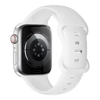 Hoco WA15 Apple Watch 38 / 40 / 41mm szilikon szíj, fehér