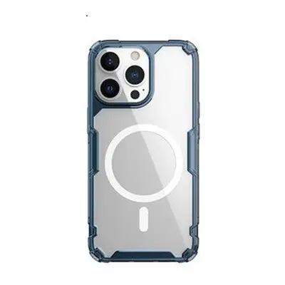 Nillkin Nature Pro Magnetic Apple iPhone 13 Pro szilikon tok, kék