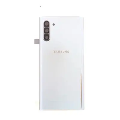 Samsung N970 Galaxy Note 10 akkufedél, ezüst