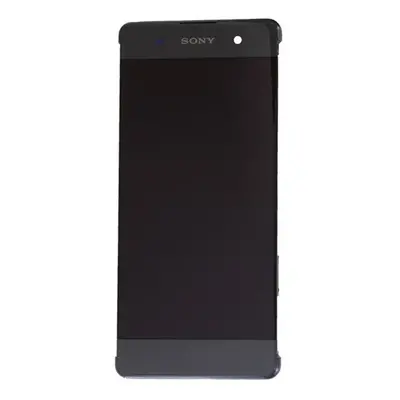 Sony Xperia XA F3111 kompatibilis LCD modul, OEM jellegű, fekete, Grade S+