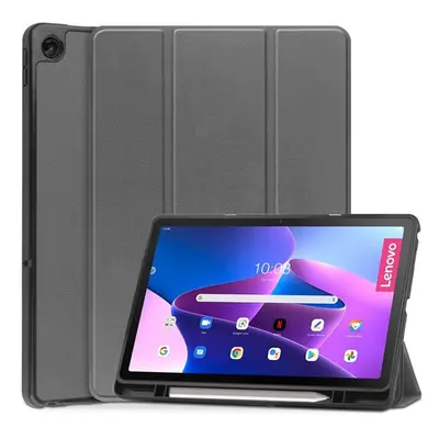 Lenovo Tab M10 Plus (10.61) (3. generáció) TB125 / TB128, mappa tok, Trifold, érintőceruza tartó