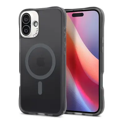 Spigen Cyrill Ultra Sheer Mag Apple iPhone 16 tok, Space Gray, szürke