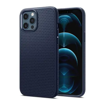 Spigen Liquid Air Apple iPhone 12/12 Pro tok, Navy Blue, kék