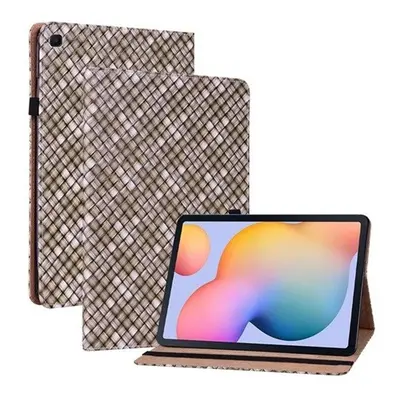 Samsung Galaxy Tab S6 Lite 10.4 (2020 / 2022 / 2024) mappa tok, fonott mintás, barna