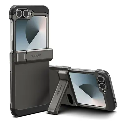 Spigen Tough Armor Pro tok, Samsung Galaxy Z Flip6 (2024) tok, Gunmetal, szürke