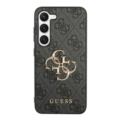 Guess 4G Big Metal Logo Samsung Galaxy S24 Ultra hátlap tok, fekete