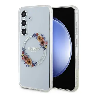 Guess IML Flowers Wreath S24 tok, átlátszó GUHMS24SHFWFCT