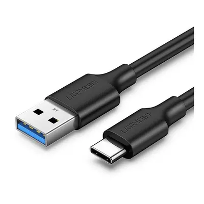 Ugreen USB-A-USB-C 3.0 adatkábel, 0,5m, fekete