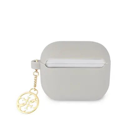 Guess 4G Charms Silicone Apple Airpods (3. gen) tok, szürke