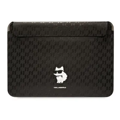 Karl Lagerfeld Sleeve Saffiano Monogram Choupette KLCS16SAKHPCK 16" laptop tok , fekete