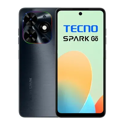 Tecno Spark Go 2024 3/64GB okostelefon, Gravity Black (fekete)