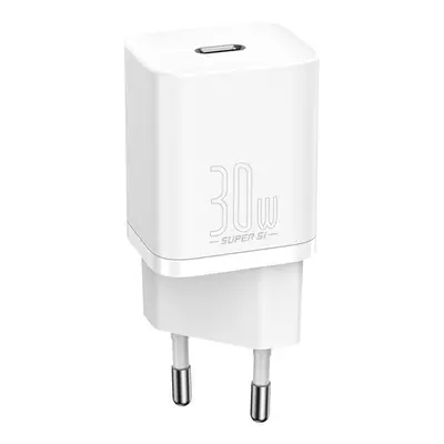 Baseus Super-Si gyorstöltő adapter 30W, fehér