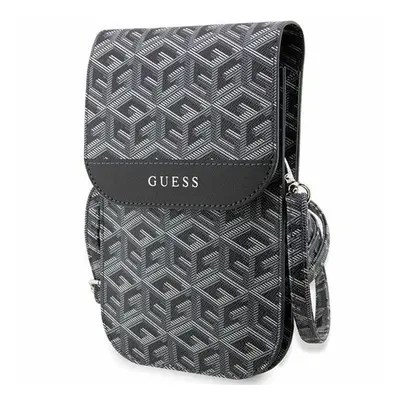 Guess GCube Stripe GUWBHGCFSEK kis táska, fekete