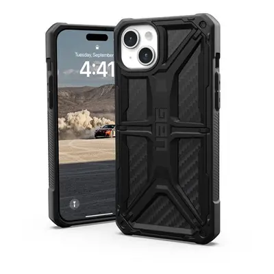 UAG Monarch Apple iPhone 15 Plus hátlap tok, carbon fiber