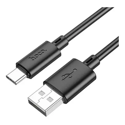 Hoco X88 USB / Type-C töltő- és adatkábel, 3A, fekete