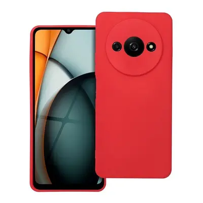 Forcell Soft Xiaomi Redmi A3 4G szilikon tok, piros