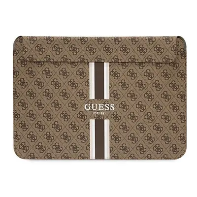 Guess Sleeve 4G Printed Stripes, GUCS14P4RPSW 14" laptop tok , barna