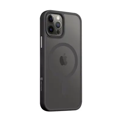 Tactical MagForce Hyperstealth Apple iPhone 12/12 Pro Magsafe hátlap tok, áttetsző/sötétszürke