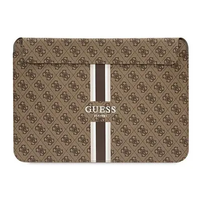 Guess Sleeve 4G Printed Stripes, GUCS16P4RPSW 16" laptop tok , barna