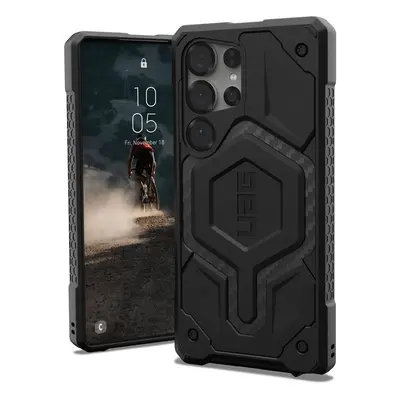 UAG Monarch Pro Samsung Galaxy S25 Ultra mágneses tok, carbon fiber