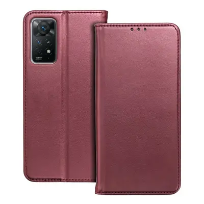 Honor Magic 7 Pro Smart Magneto flip tok, burgundi