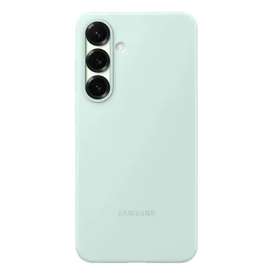 Samsung Galaxy S25+ Silicone Cover, gyári szilikon tok, menta