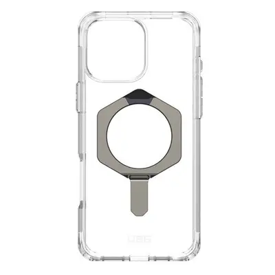 UAG Plyo Apple iPhone 16 Pro Max hátlap tok kitámasztóval, átlátszó