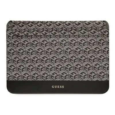 Guess Sleeve GCube Stripes, GUCS16HGCFSEK 16" laptop tok, fekete