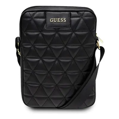 Guess Quilted GUTB10QLBK 10" tablet táska, fekete