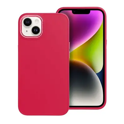 Frame Apple iPhone 13 szilikon tok, magenta