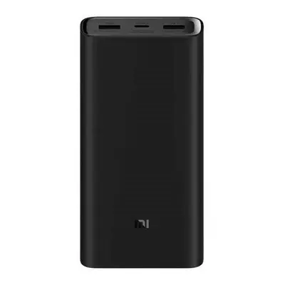 Xiaomi külső akkumulátor, gyorstöltés, 20000mAh, 50W, fekete