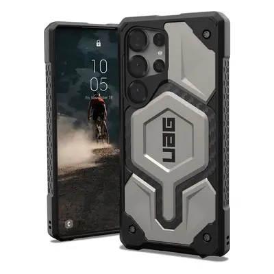 UAG Monarch Pro Samsung Galaxy S25 Ultra mágneses tok, titanium