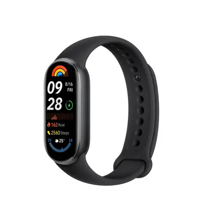 Xiaomi Mi Band 9 aktivitásmérő, fekete