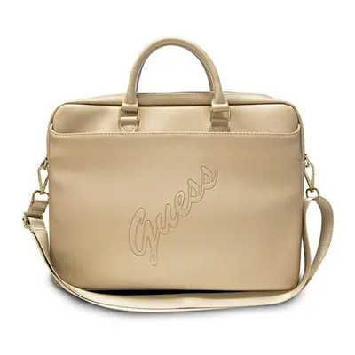 Guess Saffiano Script GUCB15PUSASLG 16" tablet táska, arany