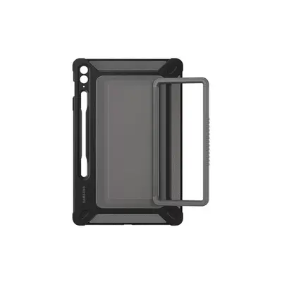 Samsung Galaxy Protective Stand Tab S9 FE+ gyári hátlap tok, fekete