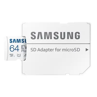 Samsung EVO Plus microSDXC memóriakártya, 64GB (Class10)