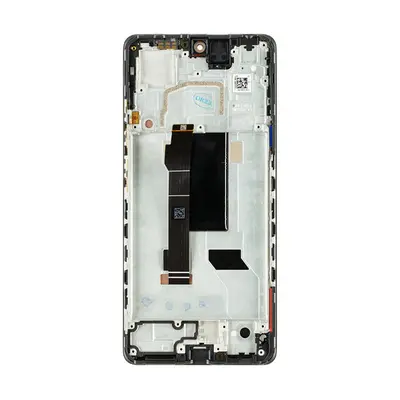 Xiaomi Redmi Note 12 Pro 5G gyári LCD kijelző kerettel, fekete (Service Pack)