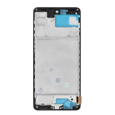 FixCell Samsung Galaxy M51 OLED OEM jellegű LCD kijelző kerettel