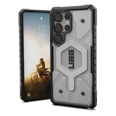 UAG Pathfinder MagSafe Samsung Galaxy S25 Ultra clear hátlap tok, ezüst