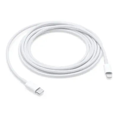 Apple gyári Type-C / Lightning töltő- és adatkábel, 2m, fehér, MW2R3ZM/A