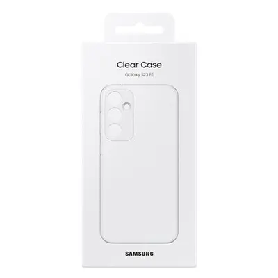 Samsung Galaxy S23 FE Clear Cover, gyári tok, átlátszó, EF-QS711CTEG