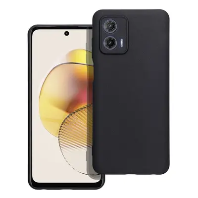 Matt Motorola G73 szilikon tok, fekete